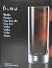 Skleničky na rum, slivovici, vodku, likér a ostatní destiláty 50ml. 6ks. Sklenice Barline