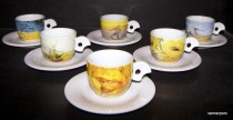 Šálek s podšálkem Dova van Gogh mocca 6ks