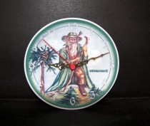 Hodiny talířové Krakonoš 19cm.
