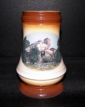 Pivní korbel 0,5l. Hrad Kost