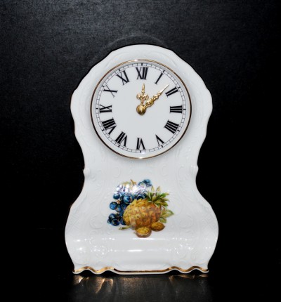 Hodiny krbové Bernadotte ovoce, 20cm