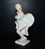 porcelánová soška Marilyn Monroe, saxe