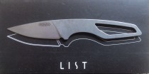 Pevný nůž LIST