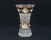 Váza křišťálová broušená 80029/57111/305 30,5 cm.