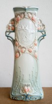 Váza s jelenem secese, 41cm