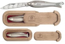 Zavírací nůž stříbrná Rybička 130-DS-1
