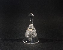 Zvonek křišťálový broušený mini 17089/57001/080 8cm