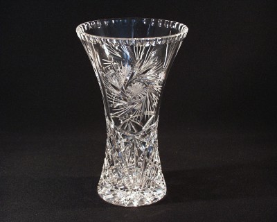 Váza křišťálová broušená 80029/26008/255  25,5cm.