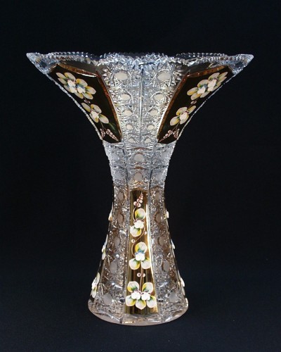 Váza křišťálová broušená 80080/57113/355 35,5cm. tanečnice